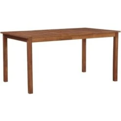 Elrincon del Jardin Tienda 7 Mesa De Jardín Madera Maciza De Acacia 150x90x74 Cm VidaXL