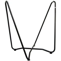 AMANKA Sostén Para Silla Colgante 155cm Soporte Para Hamaca Mecedora En Suspensión Estructura De Acero Negro Para Soportar Un Columpio Peso Máx Soportado 150Kg Para El Interno Y El Externo De La C 7 AMANKA Sostén Para Silla Colgante 155cm Soporte Para Hamaca Mecedora En Suspensión Estructura De Acero Negro Para Soportar Un Columpio Peso Máx Soportado 150Kg Para El Interno Y El Externo De La C -Elrincon del Jardin Tienda 11252116 3