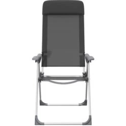 Sillas De Camping Plegables De Aluminio 2 Unidades Negro VidaXL -Elrincon del Jardin Tienda 11483402 5