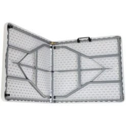 Mesa Catering Plegable Rectangular Portatil Blanca De 150 Cm 7house Mesa Multiusos: Camping, Eventos En Espacios Exteriores O Interiores Mesa Resina Y Patas Acero 2-4 Personas Y Carga De 150kg 8 Mesa Catering Plegable Rectangular Portatil Blanca De 150 Cm 7house Mesa Multiusos: Camping, Eventos En Espacios Exteriores O Interiores Mesa Resina Y Patas Acero 2-4 Personas Y Carga De 150kg -Elrincon del Jardin Tienda 13721881 4