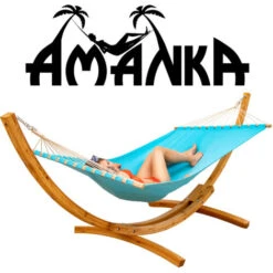 Hamaca Terraza Con Soporte - 325cm Soporte Hamaca Madera Exterior Hamaca Jardin -Elrincon del Jardin Tienda 14375481 3