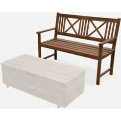 Banco De Madera-120x60cm 8 Banco De Madera-120x60cm -Elrincon del Jardin Tienda 17046701 4