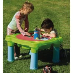 Mesa De Juego De Arena Y Agua Plouf Plouf - 0,73 X 0,66 X 0,44 M -Elrincon del Jardin Tienda 23668733 2