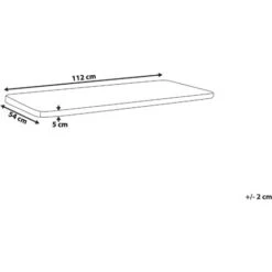 Cojín De Asiento Para Exterior Colchón Para Banco Resistente Al Agua Poliéster Gris Pardo 112 X 54 Cm Jardín Vivara 7 Cojín De Asiento Para Exterior Colchón Para Banco Resistente Al Agua Poliéster Gris Pardo 112 X 54 Cm Jardín Vivara -Elrincon del Jardin Tienda 23859671 3