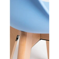 Hoteles - Pack 4 Sillas Synk Kid (Infantil) - Azul Claro 8 Hoteles - Pack 4 Sillas Synk Kid (Infantil) - Azul Claro -Elrincon del Jardin Tienda 28856634 4