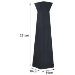 Cubierta De Calefacción De Patio Piramidal De Gas Impermeable 210D Protector De Muebles De Jardín Cubierta Impermeable Muebles De Jardín Al Aire Libre -Elrincon del Jardin Tienda 29560266 3