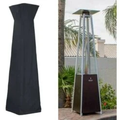 Cubierta De Calefacción De Patio Piramidal De Gas Impermeable 210D Protector De Muebles De Jardín Cubierta Impermeable Muebles De Jardín Al Aire Libre -Elrincon del Jardin Tienda 29560266 5