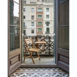 Kave Home - Mesa Plegable De Balcón Amarilis Madera Maciza Acacia 40 X 42 Cm FSC 100% 6 Kave Home - Mesa Plegable De Balcón Amarilis Madera Maciza Acacia 40 X 42 Cm FSC 100% -Elrincon del Jardin Tienda 30346724 3