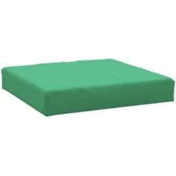 Cojín Para Otomana De Palés Tela Verde VidaXL