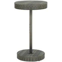 Conjunto De Bar Para Jardín 3 Piezas Ratán Sintético Gris VidaXL 8 Conjunto De Bar Para Jardín 3 Piezas Ratán Sintético Gris VidaXL -Elrincon del Jardin Tienda 31786114 4