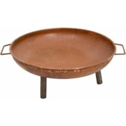 IdaXL Brasero De Acero 67,5x58x22,5 Cm VidaXL