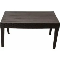 7house - Conjunto De Exterior Relax Troya, Jardín Y Terraza, Polipropileno, 1 Sofá Biplaza, 2 Sillones, 1 Mesa Baja, Incluye Cojines, Cómodo, Chill Out, Color Marrón 7 7house - Conjunto De Exterior Relax Troya, Jardín Y Terraza, Polipropileno, 1 Sofá Biplaza, 2 Sillones, 1 Mesa Baja, Incluye Cojines, Cómodo, Chill Out, Color Marrón -Elrincon del Jardin Tienda 32686871 3