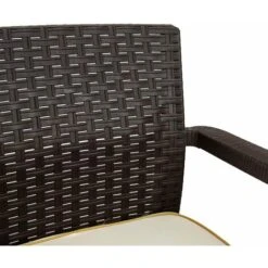 7house - Conjunto De Exterior Relax Troya, Jardín Y Terraza, Polipropileno, 1 Sofá Biplaza, 2 Sillones, 1 Mesa Baja, Incluye Cojines, Cómodo, Chill Out, Color Marrón 8 7house - Conjunto De Exterior Relax Troya, Jardín Y Terraza, Polipropileno, 1 Sofá Biplaza, 2 Sillones, 1 Mesa Baja, Incluye Cojines, Cómodo, Chill Out, Color Marrón -Elrincon del Jardin Tienda 32686871 4