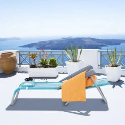 Relaxdays Tumbona Playa Plegable, Reclinable, 8 Niveles, Silla Piscina Reposacabezas, Abrebotellas, Rayas, Azul Y Blanco 9 Relaxdays Tumbona Playa Plegable, Reclinable, 8 Niveles, Silla Piscina Reposacabezas, Abrebotellas, Rayas, Azul Y Blanco -Elrincon del Jardin Tienda 34260472 5