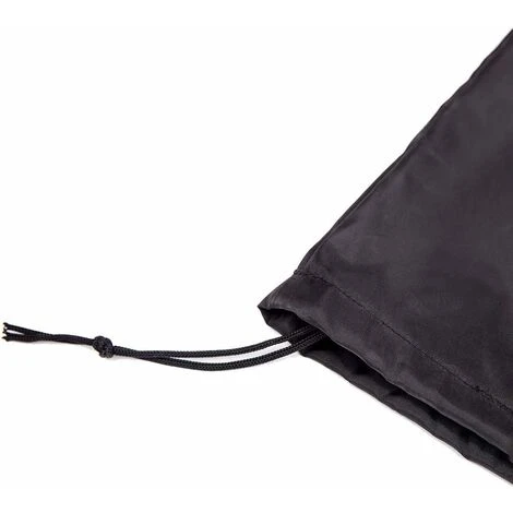 Funda Para Silla Colgante De Jardín De Mimbre De Ratán Funda Impermeable Para Silla Colgante Funda Protectora Para Huevos Silla Resistente Al Agua Y Al Polvo 190 X115cm, Negro 5 Funda Para Silla Colgante De Jardín De Mimbre De Ratán Funda Impermeable Para Silla Colgante Funda Protectora Para Huevos Silla Resistente Al Agua Y Al Polvo 190 X115cm, Negro - Imagen 5