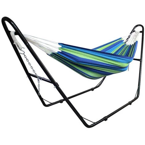 Soporte De Metal Para Hamaca De Jardín 280X95X115cm Marco De Hamaca (sin Lona) 4 Soporte De Metal Para Hamaca De Jardín 280X95X115cm Marco De Hamaca (sin Lona) - Imagen 4