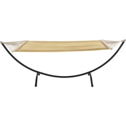 [casa.pro] Hamaca XXL Con Soporte (beige) (150 X 300 Cm) Conjunto Completo Superficie Para Tumbarse -Elrincon del Jardin Tienda 4597563 3