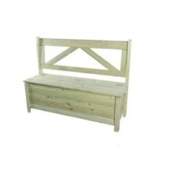 Banco De Madera Con Arcón Oporto