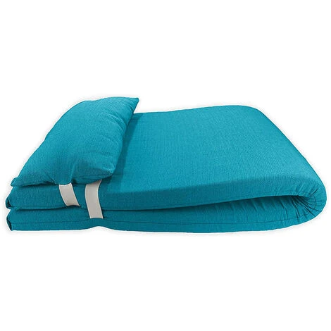 Acomoda Textil - Pack 2 Ud Colchón Tumbona Con Cojín 180x60x6 Cm Desenfundable, Cómodo Y Elegante. Ideal Para Jardín Piscina, Playa, Terraza Y Balcón. (Azul, Pack 2 Ud) 1 Acomoda Textil - Pack 2 Ud Colchón Tumbona Con Cojín 180x60x6 Cm Desenfundable, Cómodo Y Elegante. Ideal Para Jardín Piscina, Playa, Terraza Y Balcón. (Azul, Pack 2 Ud)