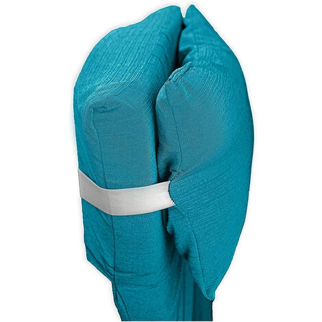 Acomoda Textil - Pack 2 Ud Colchón Tumbona Con Cojín 180x60x6 Cm Desenfundable, Cómodo Y Elegante. Ideal Para Jardín Piscina, Playa, Terraza Y Balcón. (Azul, Pack 2 Ud) 2 Acomoda Textil - Pack 2 Ud Colchón Tumbona Con Cojín 180x60x6 Cm Desenfundable, Cómodo Y Elegante. Ideal Para Jardín Piscina, Playa, Terraza Y Balcón. (Azul, Pack 2 Ud) - Imagen 2