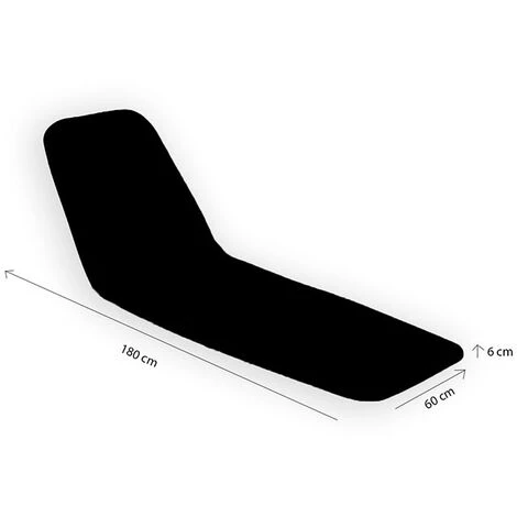 Acomoda Textil - Colchón Tumbona Con Cojín 180x60x6 Cm Desenfundable, Cómodo Y Elegante. Ideal Para Jardín Piscina, Playa, Terraza Y Balcón. (Fuscia) 3 Acomoda Textil - Colchón Tumbona Con Cojín 180x60x6 Cm Desenfundable, Cómodo Y Elegante. Ideal Para Jardín Piscina, Playa, Terraza Y Balcón. (Fuscia) - Imagen 3