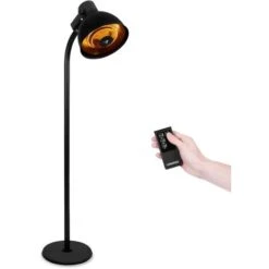 VONROC Calefactor Vesuvio 2000W - Con Mando A Distancia - Elemento Calefactor Infrarrojo Halógeno - 3 Niveles De Calor Diferentes -Elrincon del Jardin Tienda 55663044 4