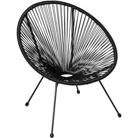 Conjunto De 2 Sillas Retro Santana Estilo Acapulco - Sillas Tipo Acapulco, Sillas De Hilos Elásticos Estilo Retro Ligeras, Asiento Cómodo Estable De Acero 2 Conjunto De 2 Sillas Retro Santana Estilo Acapulco - Sillas Tipo Acapulco, Sillas De Hilos Elásticos Estilo Retro Ligeras, Asiento Cómodo Estable De Acero - Imagen 2