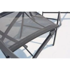 Conjunto Para Balcón 2 Plazas De Acero Gris COLISÉE 8 Conjunto Para Balcón 2 Plazas De Acero Gris COLISÉE -Elrincon del Jardin Tienda 58584102 4