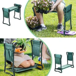 Taburete De Jardinería Plegable Silla Arrodillada Jardín Portátil Con Bolsa De Herramientas Soporta Hasta 150kg 9 Taburete De Jardinería Plegable Silla Arrodillada Jardín Portátil Con Bolsa De Herramientas Soporta Hasta 150kg -Elrincon del Jardin Tienda 59622747 5