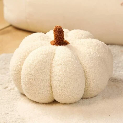Cojín De Felpa De Calabaza, Cojín De Calabaza De Felpa Esponjosa Ultra Suave De 20 Cm, Cojín De Otoño De Halloween, Cojín De Calabaza De Decoración De Sofá (blanco) 1 Cojín De Felpa De Calabaza, Cojín De Calabaza De Felpa Esponjosa Ultra Suave De 20 Cm, Cojín De Otoño De Halloween, Cojín De Calabaza De Decoración De Sofá (blanco)
