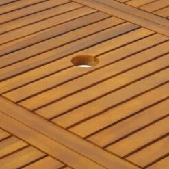 Casaria Mesa De Jardín Madera De Acacia 160x85x74cm Plegable Terraza Patio Balcón Montaje Fácil -Elrincon del Jardin Tienda 71083839 4