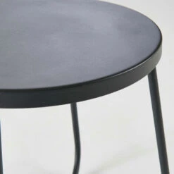 Mesa Auxiliar De Jardín Redonda Ø43 X 50 Cm Negra Lagoon 7 Mesa Auxiliar De Jardín Redonda Ø43 X 50 Cm Negra Lagoon -Elrincon del Jardin Tienda 74150197 3