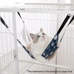Hamaca Para Cama De Gato, Jaula Para Ventana, Percha Colgante Para Ahorrar Espacio, Accesorios Para Interior, Gato, Gatito, Hurón, Conejillo De Indias, Cachorro, Mascotas Pequeñas 9 Hamaca Para Cama De Gato, Jaula Para Ventana, Percha Colgante Para Ahorrar Espacio, Accesorios Para Interior, Gato, Gatito, Hurón, Conejillo De Indias, Cachorro, Mascotas Pequeñas -Elrincon del Jardin Tienda 74896641 5