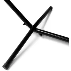 Hamaca Con Soporte Metálico Y Tela A Rayas Negras, Blancas Y Chocolate 7 Hamaca Con Soporte Metálico Y Tela A Rayas Negras, Blancas Y Chocolate -Elrincon del Jardin Tienda 81208451 4