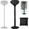 Cubierta Para Muebles De Jardín, Cubierta Para Calentador De Patio (180x52 Cm), Cubierta Para Calentador Oxford Impermeable 420d, Cubierta Para Calentador De Patio A Gas Para Exteriores A Prueba De Po