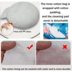 MINKUROW Cojín Para Silla Colgante Con Almohada, Cojín Para Silla De Huevo Para Colgar Al Aire Libre, Silla Columpio, Silla De Huevo, Silla Colgante, Cojín De Asiento De Silla De Ratán Para Jardín -Elrincon del Jardin Tienda 88041743 3