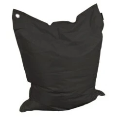 Cojín Liso Grande Maxi Negro