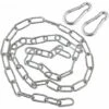 Cadena Con Dos Mosquetones, 1M Cadena De Silla Colgante De Acero Inoxidable, Cadena De Extensión De Sillas Colgantes, Kit Colgante Para Hamaca, Pilates, Equipo Interior Y Exterior - MODOU