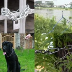 Cadena Con Dos Mosquetones, 1M Cadena De Silla Colgante De Acero Inoxidable, Cadena De Extensión De Sillas Colgantes, Kit Colgante Para Hamaca, Pilates, Equipo Interior Y Exterior - MODOU 9 Cadena Con Dos Mosquetones, 1M Cadena De Silla Colgante De Acero Inoxidable, Cadena De Extensión De Sillas Colgantes, Kit Colgante Para Hamaca, Pilates, Equipo Interior Y Exterior - MODOU -Elrincon del Jardin Tienda 90006773 5