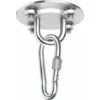 Gancho De Techo Colgante Soporte De Silla De Acero Inoxidable De Primera Calidad Hasta 400 Kg Para Silla Colgante Hamaca Saco De Boxeo Entrenador De Honda Toldo De Tela De Yoga Nido Columpio Asiento C