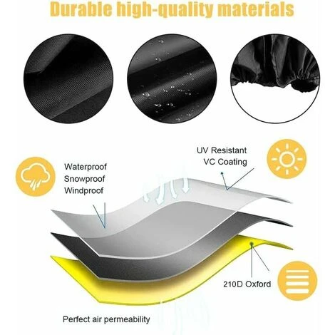 Cubierta Del Calentador Del Patio, Cubierta Del Calentador Del Patio, Cubierta Del Calentador, Cubierta Protectora Del Calentador Del Patio Del Gas, Oxford Impermeable A Prueba De Viento Anti-UV,120 4 Cubierta Del Calentador Del Patio, Cubierta Del Calentador Del Patio, Cubierta Del Calentador, Cubierta Protectora Del Calentador Del Patio Del Gas, Oxford Impermeable A Prueba De Viento Anti-UV,120 - Imagen 4