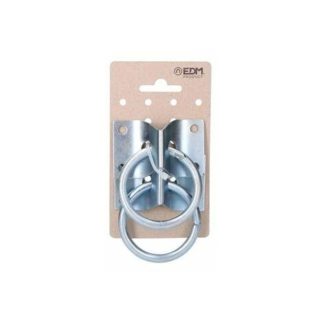 2 Anillas Aparca Perros Con Placa 70x45 Mm En Cartón Colgante Edm 1 2 Anillas Aparca Perros Con Placa 70x45 Mm En Cartón Colgante Edm