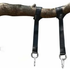 Juego De 2 Hamacas Correas Ultra Resistentes De Servicio Pesado 150CM Suspensión Con Anillo En D - Dos Mosquetones - Carga Máxima 500kg - Correas 100% Terileno No Elásticas - Adecuado Para Hamaca