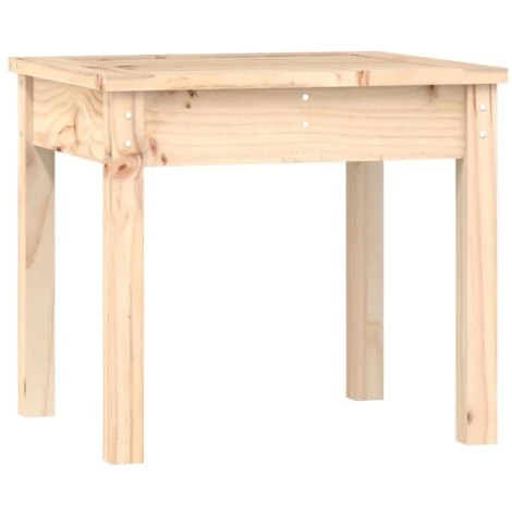 Banco De Jardín Madera Maciza De Pino 50x44x45 Cm VidaXL 1 Banco De Jardín Madera Maciza De Pino 50x44x45 Cm VidaXL