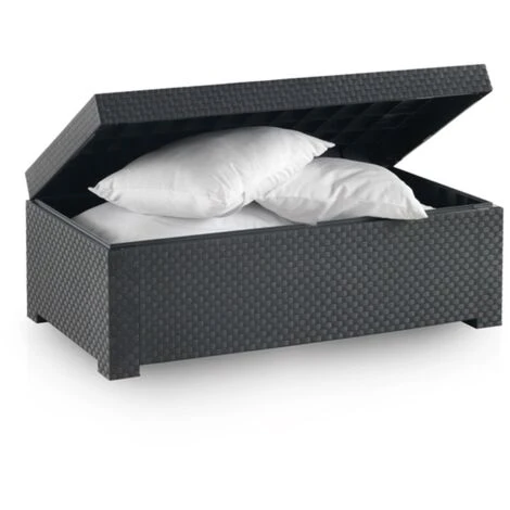 Baúl Diva Antracita 117x63x43 Cm 1 Baúl Diva Antracita 117x63x43 Cm