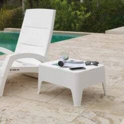 Mesa Auxiliar Alaska Blanca -Elrincon del Jardin Tienda 97449966 4