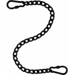 Cadena Con Dos Mosquetones, Cadena De Extensión De 66 Cm Para Sillas De 250 Kg, Cadena De Columpio Para Hamaca Colgante, Cadena De Sacos De Arena Para Interior, Exterior