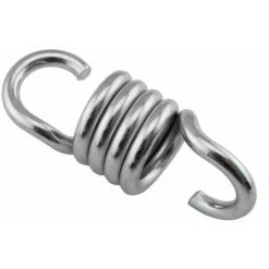 2 Ganchos Plateados Para Hamaca, Bolsa De Hamaca, Resorte De Carga Fuerte De 250 Kg, Silla Hamaca, Silla Colgante, Bolsa De Impacto, Columpio