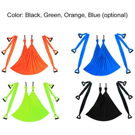 Conjunto Completo Flying-Aerial Yoga Hamaca Columpio De Tela Últimos Cinturones De Yoga Multifunción Antigravedad Para Entrenamiento De Yoga Yoga Para Deporte 3 Conjunto Completo Flying-Aerial Yoga Hamaca Columpio De Tela Últimos Cinturones De Yoga Multifunción Antigravedad Para Entrenamiento De Yoga Yoga Para Deporte - Imagen 3